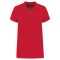 Női galléros piké póló, rövid ujjú, Kariban KA255, Red-3XL