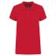 Női galléros piké póló, rövid ujjú, Kariban KA255, Red-3XL