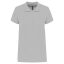 Női galléros piké póló, rövid ujjú, Kariban KA255, Snow Grey-XS