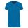 Női galléros piké póló, rövid ujjú, Kariban KA255, Tropical Blue-XL