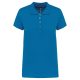 Női galléros piké póló, rövid ujjú, Kariban KA255, Tropical Blue-XL
