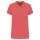 Női galléros piké póló, rövid ujjú, Kariban KA255, True Coral-XS