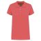 Női galléros piké póló, rövid ujjú, Kariban KA255, True Coral-XS