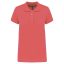 Női galléros piké póló, rövid ujjú, Kariban KA255, True Coral-XS
