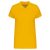 Női galléros piké póló, rövid ujjú, Kariban KA255, Yellow-3XL