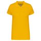 Női galléros piké póló, rövid ujjú, Kariban KA255, Yellow-XL