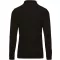 Férfi galléros hosszú ujjú piké póló, Kariban KA256, Black-S