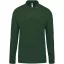 Férfi galléros hosszú ujjú piké póló, Kariban KA256, Forest Green-2XL