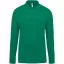 Férfi galléros hosszú ujjú piké póló, Kariban KA256, Kelly Green-S