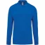 Férfi galléros hosszú ujjú piké póló, Kariban KA256, Light Royal Blue-XL