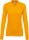 Női galléros hosszú ujjú piké póló, Kariban KA257, Yellow-2XL