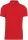 Férfi galléros rövid ujjú jersey póló, Kariban KA262, Red-S