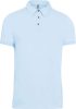 Férfi galléros rövid ujjú jersey póló, Kariban KA262, Sky Blue-L