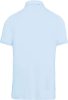 Férfi galléros rövid ujjú jersey póló, Kariban KA262, Sky Blue-S