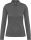 Női galléros hosszú ujjú jersey póló, Kariban KA265, Grey Heather-XS