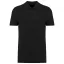 Unisex pamut piké galléros póló Kariban KA295 Black-M