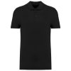 Unisex pamut piké galléros póló Kariban KA295 Black-XS
