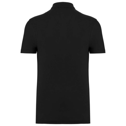 Unisex pamut piké galléros póló Kariban KA295 Black-XS