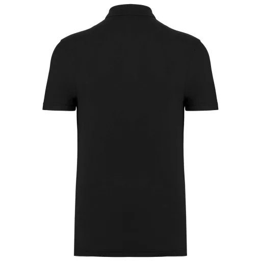 Unisex pamut piké galléros póló Kariban KA295 Black-XS