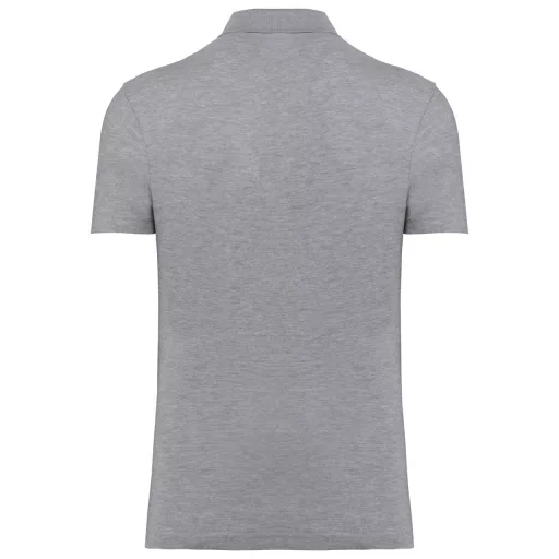 Unisex pamut piké galléros póló Kariban KA295 Oxford Grey-S