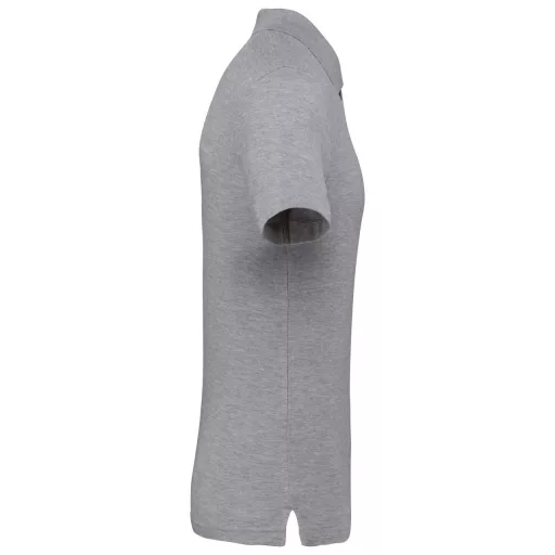 Unisex pamut piké galléros póló Kariban KA295 Oxford Grey-XL