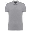 Unisex pamut piké galléros póló Kariban KA295 Oxford Grey-XS