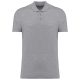 Unisex pamut piké galléros póló Kariban KA295 Oxford Grey-XS