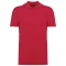Unisex pamut piké galléros póló Kariban KA295 Red-L