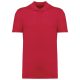 Unisex pamut piké galléros póló Kariban KA295 Red-XS