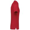 Unisex pamut piké galléros póló Kariban KA295 Red-XS