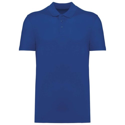 Unisex pamut piké galléros póló Kariban KA295 Royal Blue-XS
