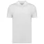 Unisex pamut piké galléros póló Kariban KA295 White-XS