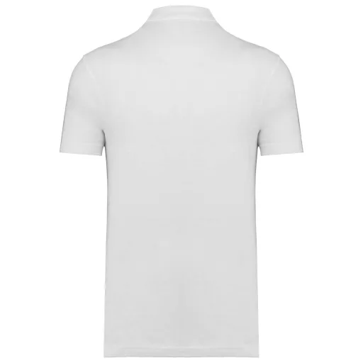 Unisex pamut piké galléros póló Kariban KA295 White-XXS