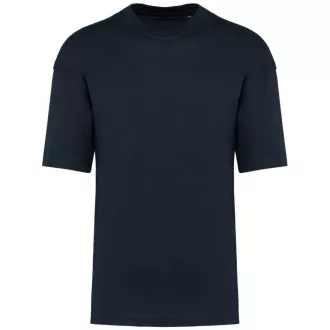   Uniszex szélesebb szabású környakas póló, Kariban KA3008, Navy-XS