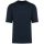 Uniszex szélesebb szabású környakas póló, Kariban KA3008, Navy-XS