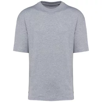   Uniszex szélesebb szabású környakas póló, Kariban KA3008, Oxford Grey-XS