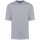 Uniszex szélesebb szabású környakas póló, Kariban KA3008, Oxford Grey-XS