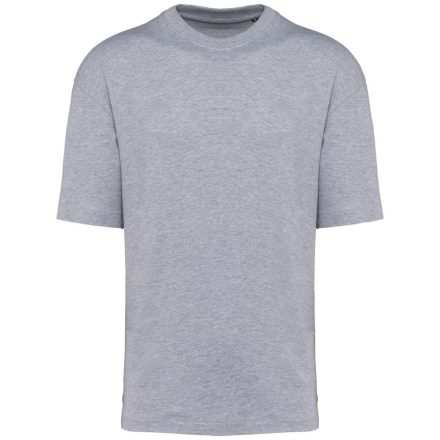 Uniszex szélesebb szabású környakas póló, Kariban KA3008, Oxford Grey-XS