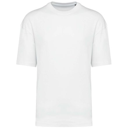 Uniszex szélesebb szabású környakas póló, Kariban KA3008, White-2XL