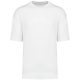 Uniszex szélesebb szabású környakas póló, Kariban KA3008, White-2XL
