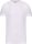 Férfi rövid ujjú környakas sztreccs póló, Kariban KA3012, White-S