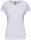 Női rövid ujjú környakas sztreccs póló, Kariban KA3013, White-2XL