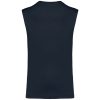 Férfi organikus széles vállú ujjatlan póló, Kariban KA3022IC, Navy-XL