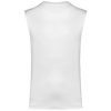 Férfi organikus széles vállú ujjatlan póló, Kariban KA3022IC, White-2XL