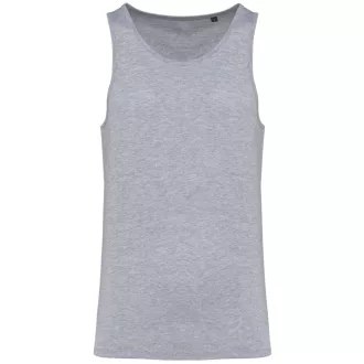   Férfi organikus ujjatlan póló, Kariban KA3023IC, Oxford Grey-S