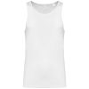 Férfi organikus ujjatlan póló, Kariban KA3023IC, White-L