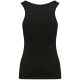 Női organikus ujjatlan póló, Kariban KA3024IC, Black-XL
