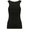 Női organikus ujjatlan póló, Kariban KA3024IC, Black-XS
