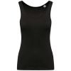 Női organikus ujjatlan póló, Kariban KA3024IC, Black-XS