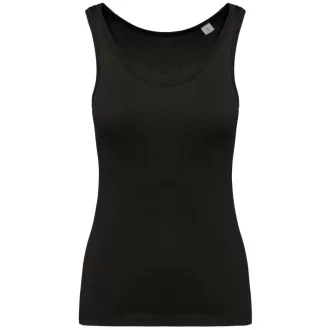 Női organikus ujjatlan póló, Kariban KA3024IC, Black-XS